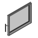 Dveře topeniště KV DYNAMIC 2G 66. 50. 01 (B) 